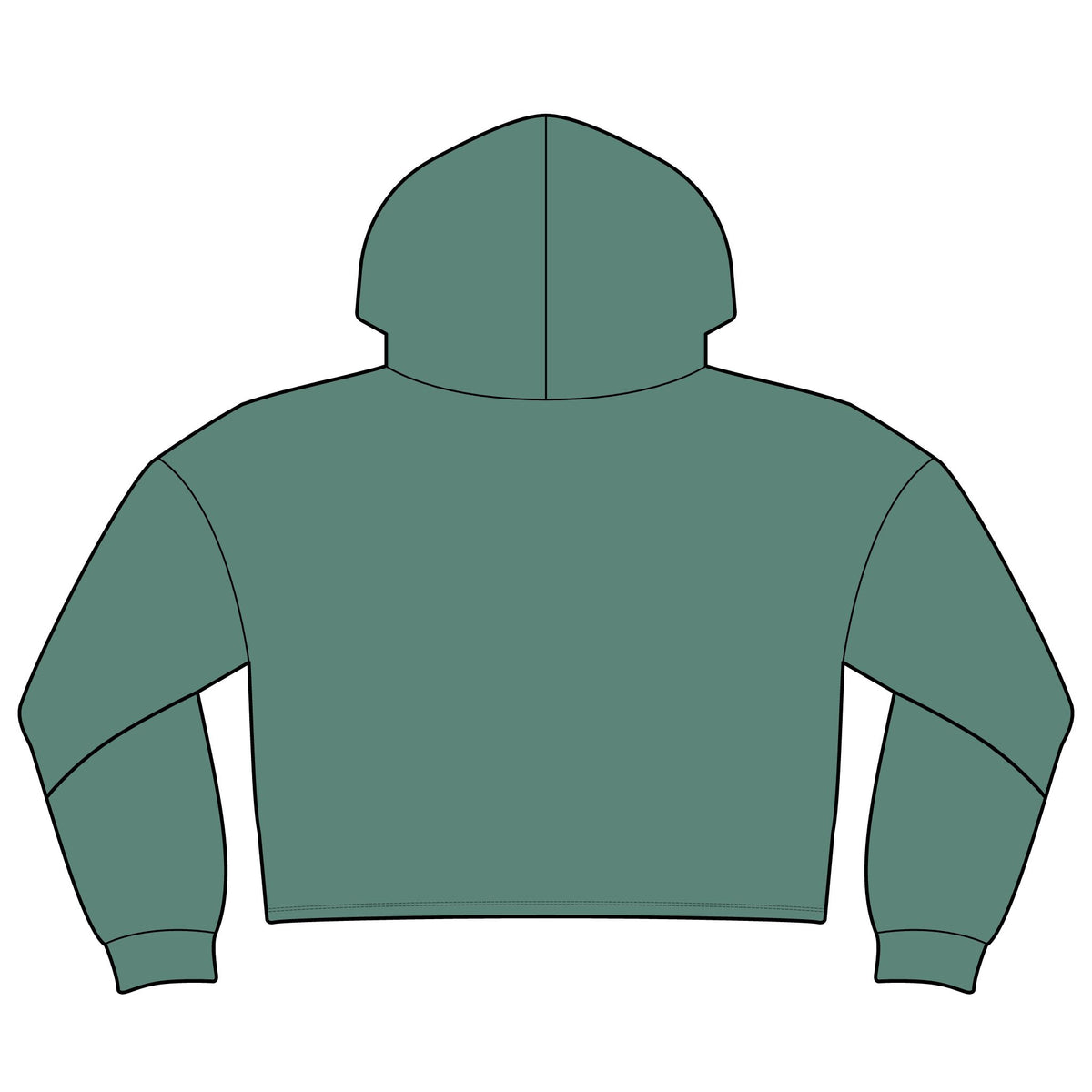 One of One Relaxed Cropped Hoodie