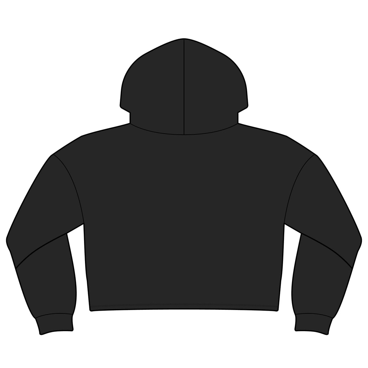 One of One Relaxed Cropped Hoodie