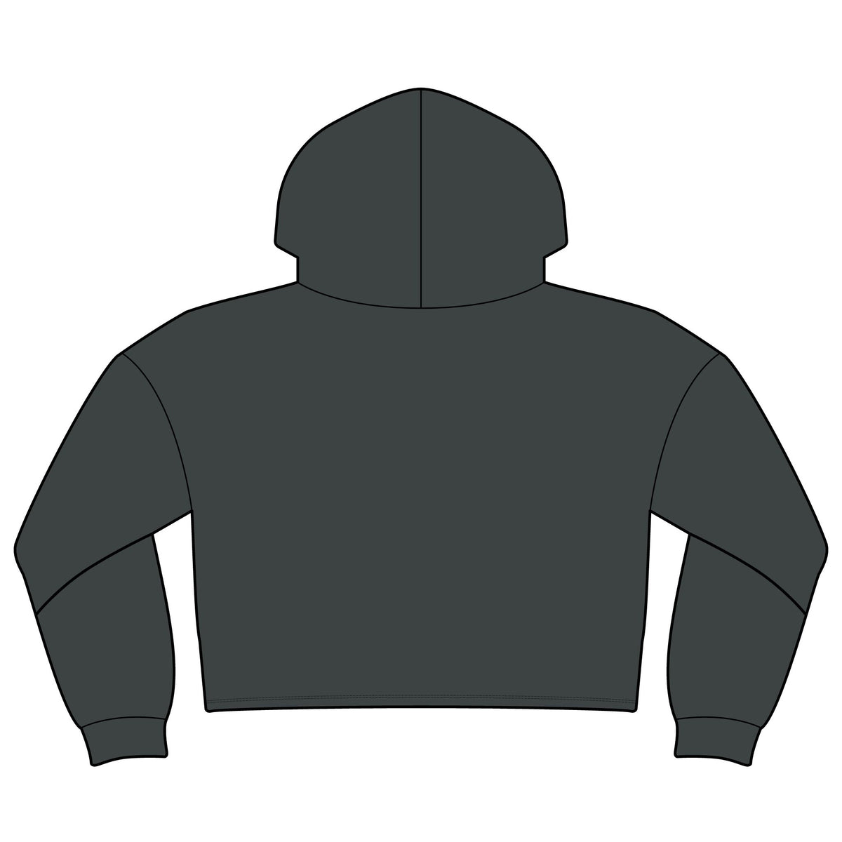 One of One Relaxed Cropped Hoodie