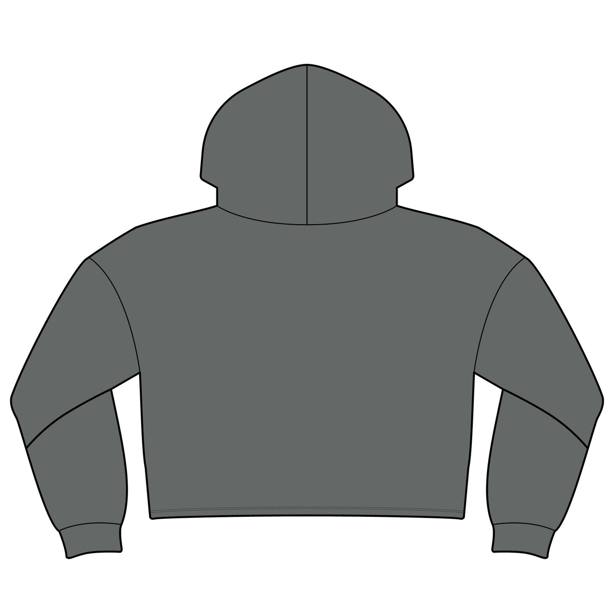 One of One Relaxed Cropped Hoodie