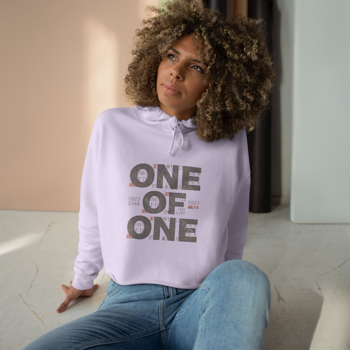 One of One Crop Hoodie