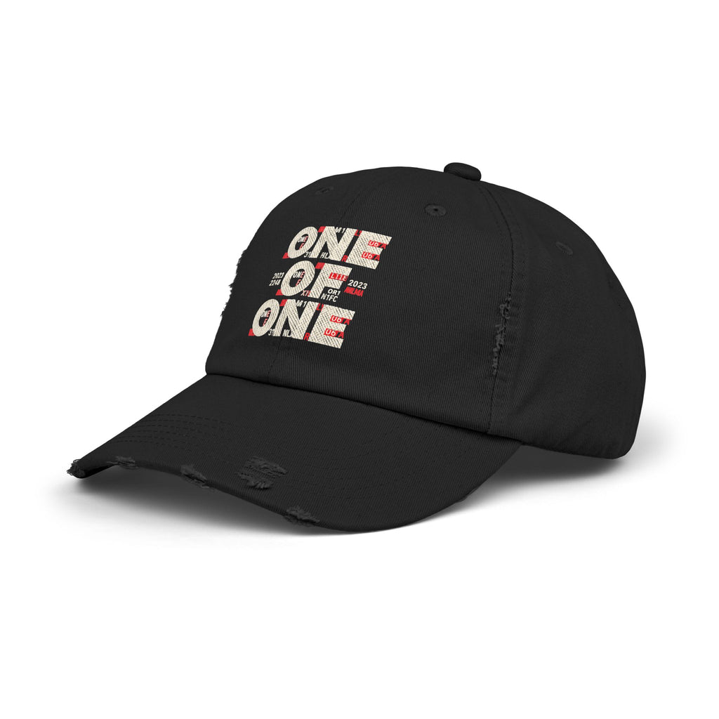 Unisex Distressed Cap – One of One Dad Hat